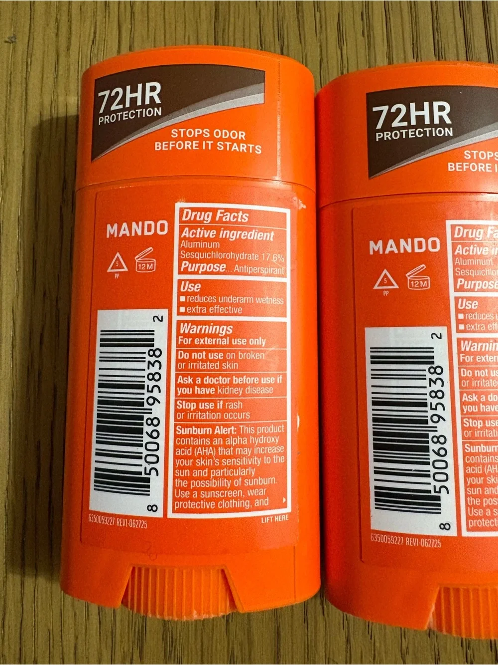 Cedar Grove Sweat Control Deodorant — Orange